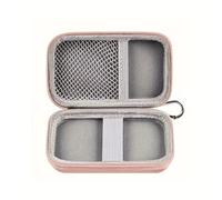 TEMU Estuche Portátil para Disco Duro Externo SD - Organizador de Almacenamiento Duradero de EVA con Bolsillo de Malla para Cables USB y Accesorios, solo estuche de 5x3.25x1.25 pulgadas
