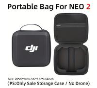 TEMU Estuche Rígido para DJI Drone y Controlador RC N3/Gafas - de Viaje en PU, y Duradera, Compatible con Accesorios DJI (para Propietarios de Drones)