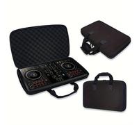 TEMU Estuche Rígido para /S DDJ- con Porta Accesorios Completo - Compatible con Mezcladores DJ, Sistemas de Karaoke y Equipos Móviles