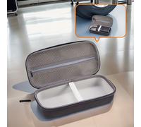 TEMU Estuche Rígido Portátil Grande Compatible para Xiaomi Air Pump 2 Inflador de Neumáticos - de Almacenamiento Resistente con Conector de y Tubo (Accesorio para Bomba Xiaomi)