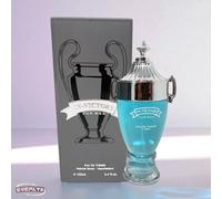 TEMU Everlyx - In-Victory For Men Eau de Toilette 100ml - Perfume con Toques de , Almizcle y Ámbar - Aroma Moderno y Energético en la - Diseño en Vidrio Azul
