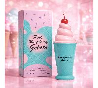 TEMU Everlyx - Pink Raspberry Gelato Eau de Parfum 100 ml - Perfume femenino divertido y con a frambuesa y crema que evoca , juventud y - Ideal para mujeres que las y originales