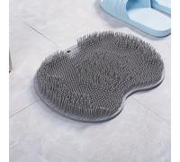 TEMU Exfoliante de Ducha para Pies y Espalda, Cojín Masajeador con Ventosas Antideslizantes