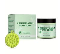 TEMU Exfoliante físico para cabelludo, también como champú, con ingredientes naturales como , aceite de semilla de jojoba y , control efectivo del de grasa, cabello y activación capilar