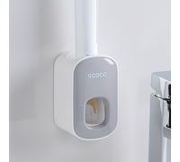 TEMU Exprimador de Pasta de Dientes Automático de para Baño, Uso Doméstico, Soporte de Pasta de Dientes en la Pared sin Necesidad de Taladrar Agujeros