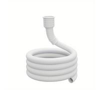 TEMU Extensión de manguera flexible para grifo, línea de suministro de de 6.5 pies, tubería de drenaje de aire acondicionado para lavadora, accesorio para fregadero de cocina