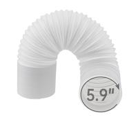 TEMU Extensión retráctil de manguera de aire acondicionado con diámetro de 5.9 pulgadas para LG/Delonghi/Frigidaire, Manguera de escape portátil universal