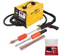 TEMU Extractor de abolladuras para vehículos VEVOR de 3KW con soldador Kit para reparación de paneles con abolladuras