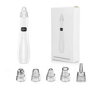 TEMU Extractor de Poros, Tipo Recargable USB, para Hombres Como para Mujeres, 3 Ajustables y 5 Cabezales de Succión Intercambiables, un Regalo para de San Valentín o de la -