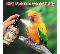 TEMU FAELUTE - Spray de Cuidado para Plumas de Aves, Spray de Rápido para Todas en Jaula, Polvo y , y el Plumaje, Fórmula y No Irritante para , Ideal para el y de , Adecuado para Loros