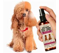 TEMU FAELUTE Spray Desenredante Instantáneo para Pelaje Largo - el Pelo , Reduce Sueltos y Mantiene el Pelo Largo , Ordenado y Fácil de Cepillar - Añade Natural y Diario para Perros de Pelo Largo