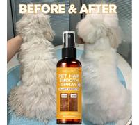 TEMU FAELUTE Spray Instantáneo en 1 para Abrigo de Mascotas - Suavidad en un Solo Spray para un Pelaje , y Sin - Reduce el Frizz, Hidratación y el Cepillado Diario - , No , Seguro para Perros y Gatos