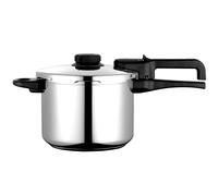 TEMU Fagor Dual - Olla Rápida de 6 Litros, Acero inoxidable 18/10, 5 Sistemas de Seguridad, Para Todas las Cocinas, Inducción