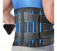TEMU Faja Lumbar y Transpirable: Soporte Lumbar con Cinturón Ajustable, para Hombres y Mujeres - Lavable a