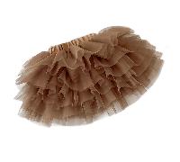 TEMU Falda de Patinaje Princesa para Niñas con Movimiento en Capas - Falda Corta para Baile, Ballet, Patinaje sobre Hielo - Color Sólido, Lavable a para Todas (Talla Regular)