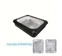 TEMU Faridabio, 1 , Bandeja de Papel Aluminio para Cocina, Bandeja de Conservación de , Bandeja para Fiestas y Cenas. Bandeja de de Aluminio para Picnic al