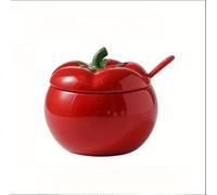 TEMU Faridabio de Postre Cerámico de Tomate - Realista para Pudín de Tomate, Ideal para Decoración del Hogar, Postres de , Fiestas Temáticas y Regalos