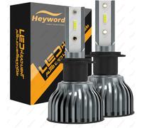 TEMU Faros LED 3000K//6000K/8000K para H1 H7 Chip 1860 | HEYWORD Luces LED de Aluminio 9006 9005/HB3, Más de 3000 , 12V, Adecuado para Vehículos de Motor, Sin Batería