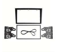 TEMU Fascia de radio para coche 2 Din para modelos Opel, incluyendo C, , G, Combo, , Vectra, Tigra y B, diseñada como de kit de salpicadero para instalación estéreo