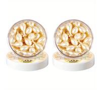 TEMU Fduay - Reafirmante Facial de 160 Cápsulas, Ácido Hialurónico, Escualano, Fullereno, Colágeno, Fullereno, Hidratante, Adecuada para Piel Beige , Fórmula , Fácil de Absorber