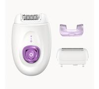 TEMU FEIYBA Depiladora y Afeitadora Eléctrica para Mujeres, Dispositivo de Eliminación de Corporal con Luz LED, Recargable por USB, para Piernas, Axilas, Línea del Bikini, Uso