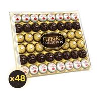 TEMU Ferrero Collection 48 Unidades - Bombones Ferrero Rocher, Rondnoir y Raffaello / Ferrero Collection Assorted Chocolates Box 48 pcs
