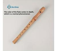 TEMU FF Bonfires Flauta Vertical de 8 Agujeros Notas Altas - Madera de Completa/Desmontable/Flauta de Madera para Interpretación Profesional
