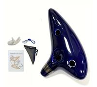 TEMU FF Bonfires Ocarina de Cerámica de 12 Agujeros, Flauta Ocarina Instrumento Musical