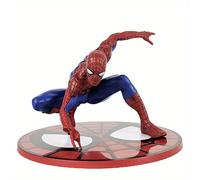 TEMU Figura de acción de los Vengadores de Marvel - Iron Man, Capitán América, Hulk, Estatua de Spider-Man - 5,3 pulgadas (13,5 cm) de PVC, coleccionable para escritorio, no requiere batería.