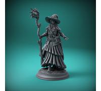 TEMU Figura de de fantasía de gran - Estatua de personaje de juego de mesa de fantasía, para de mesa, un regalo ideal para jugadores, de material ABS duradero, sin pintar y para pintar el