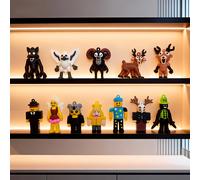 TEMU Figuras Coleccionables, Juego de 12 Estatuas de Animales de del Mundo Virtual 99 Noches | Coleccionable para Fan del Juego y Regalo Festivo, Adecuado para Varios