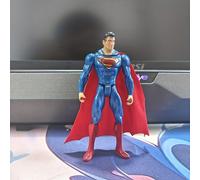 TEMU Figuras decorativas de Superman y Batman de , adornos articulados móviles para temáticas, regalos ideales para