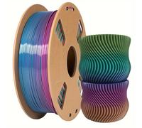 TEMU Filamento PLA 1.75mm, Filamento para Impresora 3D PLA Multicolor, Filamento PLA de Color, Filamento para Impresión 3D Caramelo, Filamento 3D, 250g/0.55lbs
