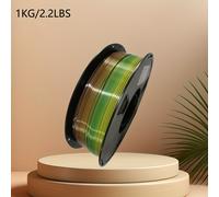 TEMU Filamento PLA multicolor degradado rápido para impresoras 3D, 1,75 mm 1 kg/2,2 libras Material de impresión 3D .