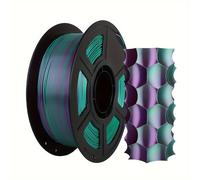 TEMU Filamento PLA Verde 1.75mm, Filamento para Impresora 3D, Acabado , Tolerancia de Diámetro +/-0.03mm, Carretes de 1kg/2.2lb, para Proyectos de Impresión 3D