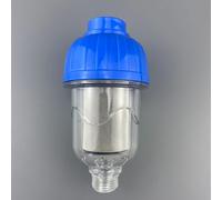 TEMU Filtro de agua reutilizable para sedimentos de 1/2", pantalla de malla de acero inoxidable 316 lavable con filtración de 40 μm, prefiltro para lavadoras y calentadores de agua