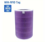 TEMU Filtro de repuesto True HEPA de 1pc, con activado, compatible con el purificador de aire Xiaomi Mi Air Purifiler 1,2,2C,2H,3,3C,3H,Pro