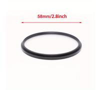 TEMU Filtro Protector De Lente Ultra-Violeta UV De 49mm, 52mm, 55mm Y 58mm + Estuche Para Cámaras Olympus, Nikon, Canon, Sony Y Pentax