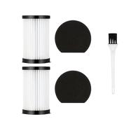 TEMU Filtros de repuesto para aspiradora, compatibles con MooSoo /, iwoly , Ariete 2759/2761, adecuados para Conga Thunderbrush 520/550/560. El conjunto 2 filtros, 2 esponjas y 1 cepillo de limpieza.