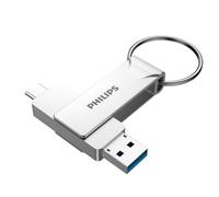 TEMU Flash USB de Velocidad Philips Tipo-C de Uso para Teléfonos y Computadoras, Memoria USB 3.2 de Gran Capacidad