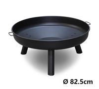 TEMU Fogón de de 82.5 cm de diámetro, cuenco de grande patas extraíbles y 2 de transporte, cuencos de , cesta de , barril de para patio exterior, , jardín