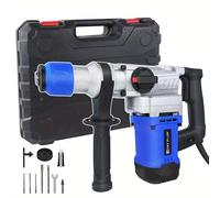 TEMU Formón SDS Plus Potente Taladro Rotativo Eléctrico de Impacto para Demolición