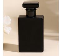 TEMU Frasco de vidrio recargable para perfume, atomizador de rociado fino de 1.01 oz/1.69 oz, contenedor portátil vacío para muestras de cosméticos, accesorio de viaje.