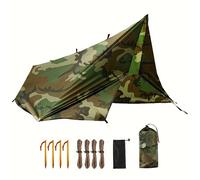 TEMU FREE SOLDIER Lona Portátil para Camping, Tienda o Hamaca Resistente, para Actividades al Aire Libre y Senderismo, 10*10 Pies, Ideal para 4 o 6