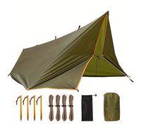 TEMU FREE SOLDIER Lona Portátil para Camping, Tienda o Hamaca Resistente, para Actividades al Aire Libre y Senderismo, 10*10 Pies, Ideal para 4 o 6