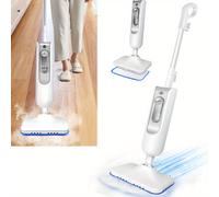 TEMU Fregona de Vapor 1500W Limpiador Eléctrico para Suelos con Agua Caliente, Multiuso Portátil y Desmontable Ideal Para Laminado Madera Mosaico Alfombra