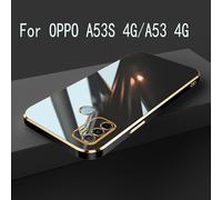 TEMU Funda delgada de plástico suave para OPPO A53S 4G también compatible con OPPO A53 4G, pero no apta para ninguna versión 5G.