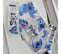 TEMU Fundas de Disney Stitch para Nintendo Switch OLED anticaídas desmontable, con diseño de dibujos animados