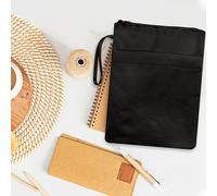 TEMU Fundas de libro de lona clásicas con cremallera - de libro lavable y duradera para libros de bolsillo y encuadernados - Chaqueta de libro para amantes de la lectura y lectores