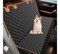 TEMU Fundas Impermeables de Poliéster para Asientos Traseros con para Cinturón de Seguridad, Protectores Antideslizantes para Mascotas Adecuados para Coches Sedán, Camioneta y SUV